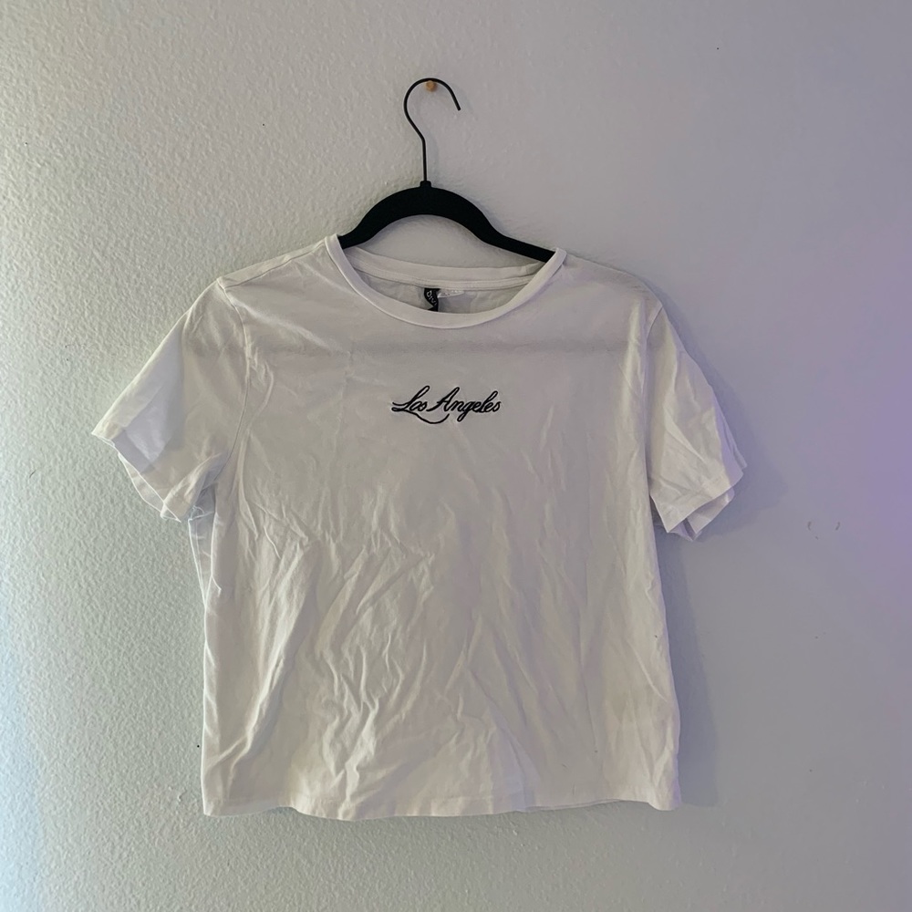 white los angeles t-shirt